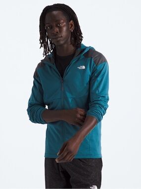 The North Face Men’s Lightweight Hooded Performance Jacket Blue Black